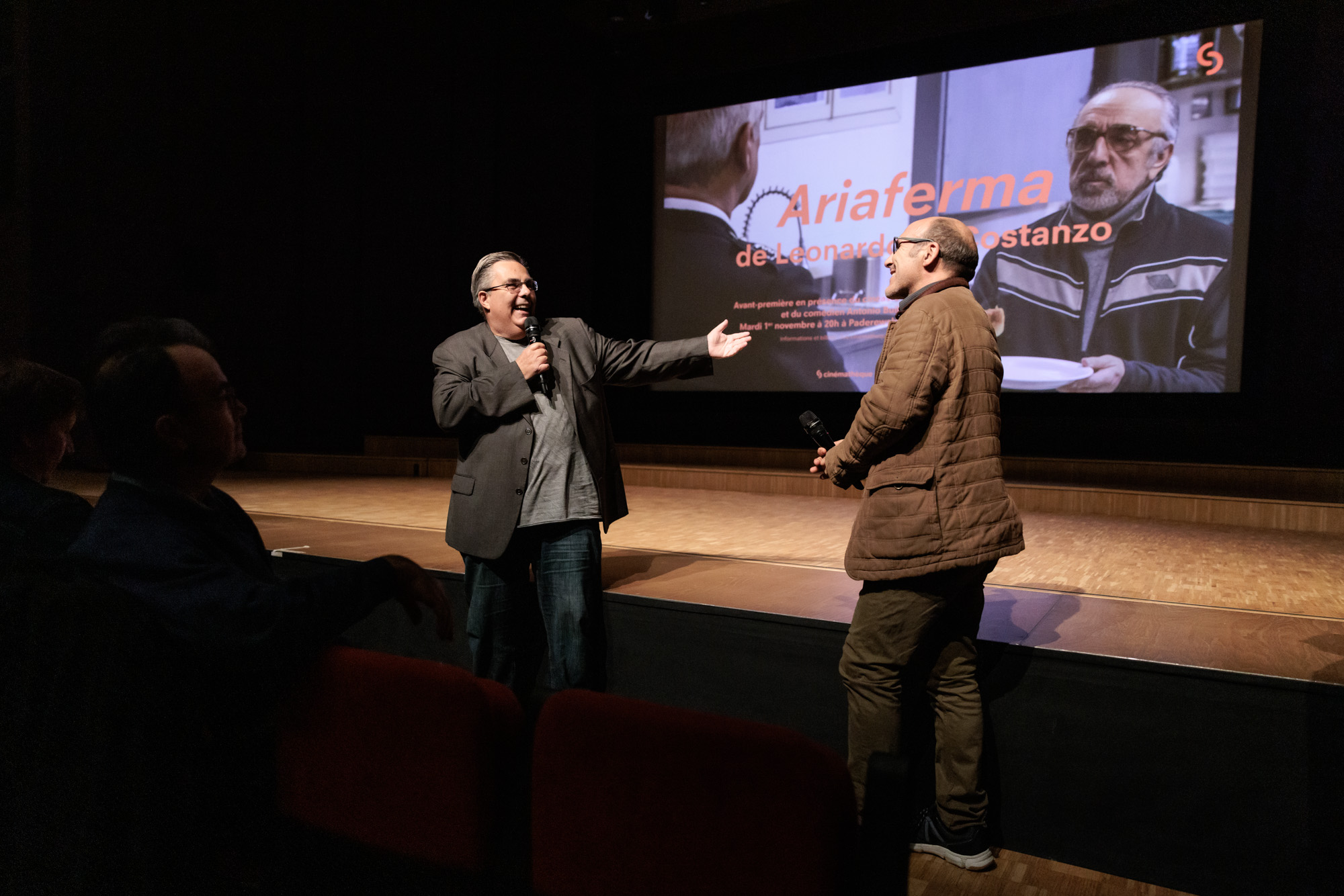 Avantpremière Ariaferma de Leonardo Di Costanzo à Paderewski