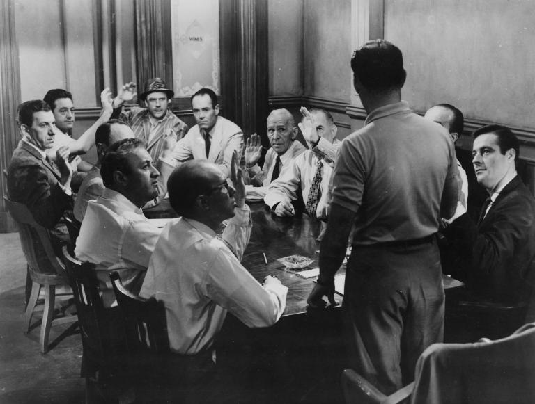 12 Angry Men (Sydney Lumet, 1957) projeté dans le cadre du cycle « Le cinéma de la justice »