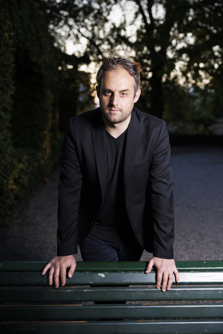 Simon Romang à l'occasion de l'avant-première du film "A Forgotten Man" de Laurent Nègre © Cinémathèque suisse / Pierre-Yves Massot