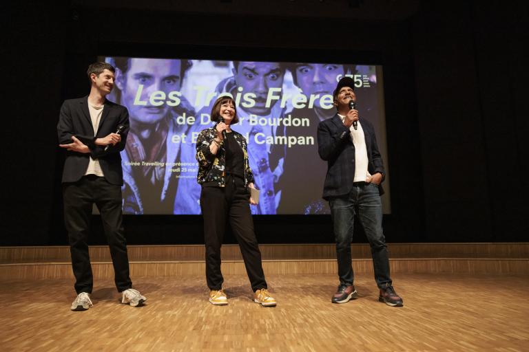 Projection "Les Trois Frères" de Didier Bourdon & Bernard Campan © Cinémathèque suisse / Pierre-Yves Massot