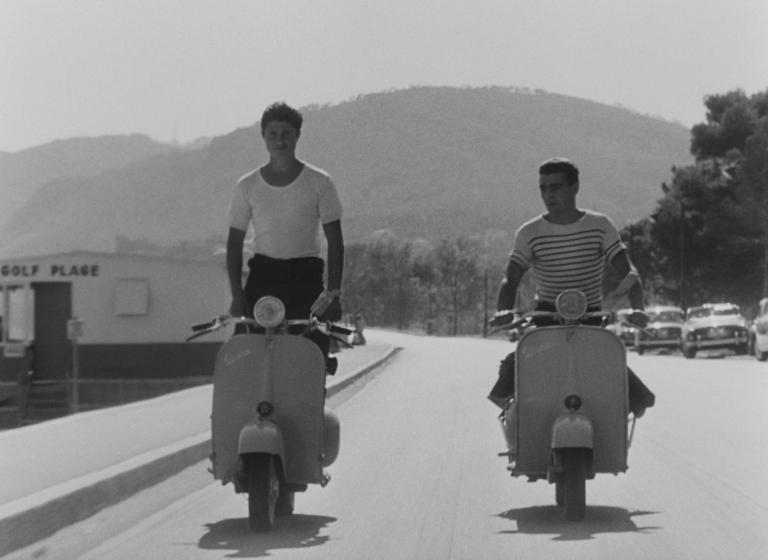Blue Jeans de Jacques Rozier (1958). Collection Cinémathèque suisse. Tous droits réservés.