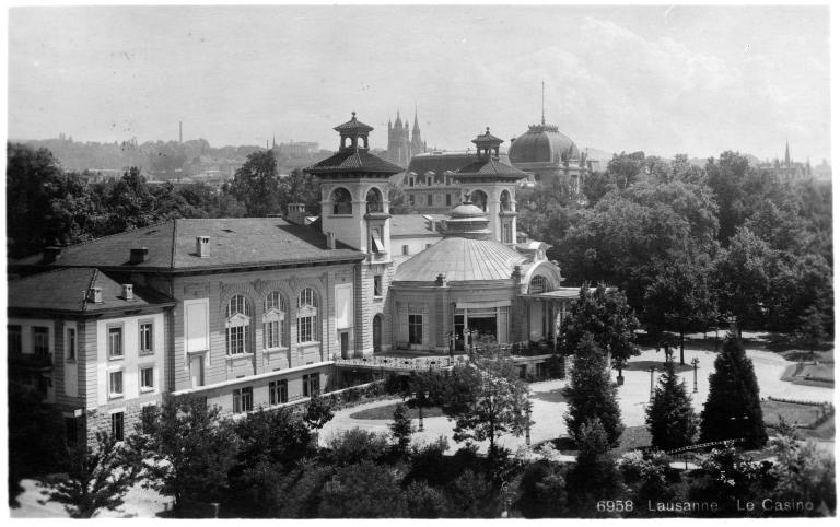 Le Casino de Montbenon dans les années 1920