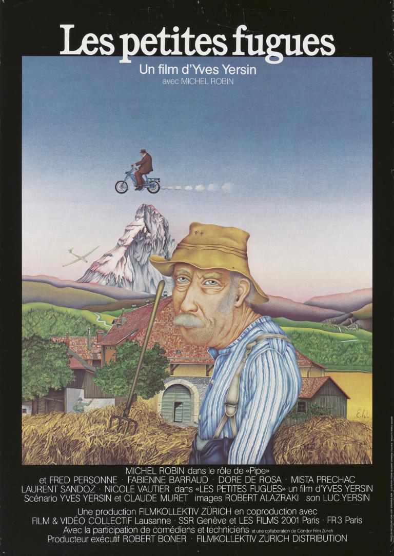 Affiche pour "Les Petites Fugues" d'Yves Yersin (1979)