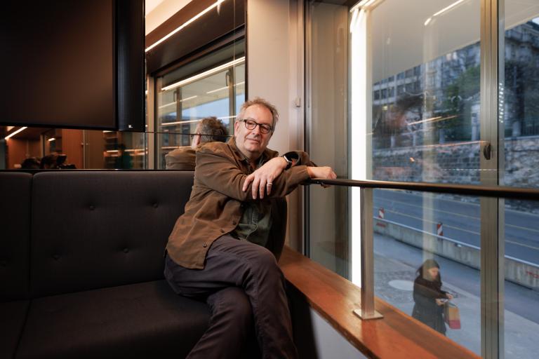 Peter Mettler le 26 mars au Capitole à l'occasion de l'avant-première de son film "While the Green Grass Grows"