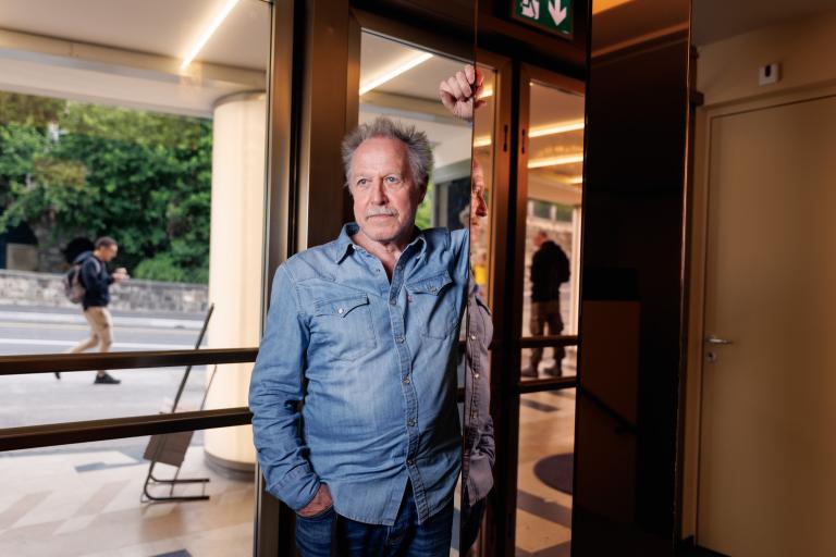 Nicolas Philibert le 8 mai au Capitole à l'occasion de l'avant-première de son film "Averroès et Rosa Parks" © Cinémathèque suisse / Pierre-Yves Massot
