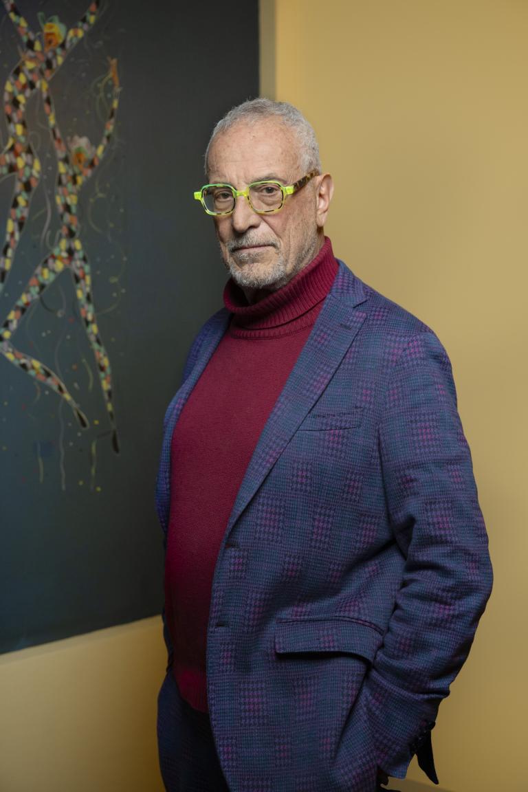 Luis Miñarro le 16 janvier pour la présentation de son film "Stella Cadente" © Cinémathèque suisse / Mathilda Olmi