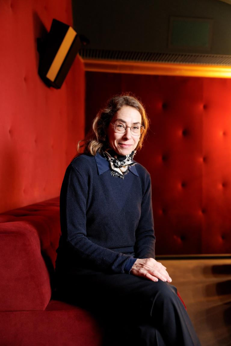 Katalin Gödrös, réalisatrice, le 28 janvier pour la présentation de son film "Jakobs Ross" © Cinémathèque suisse / Pierre-Yves Massot