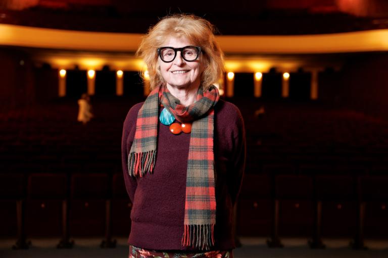 Claire Simon au Capitole pour l'avant-première de son documentaire "Apprendre" le jeudi 27 février 2025 © Cinémathèque suisse / Pierre-Yves Massot