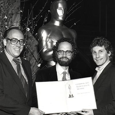 Marcus Imhoof à Los Angeles pour la nomination de Das Boot ist voll aux Oscars 1982