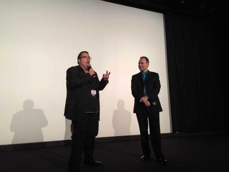 Frédéric Maire (Cinémathèque suisse) et Gérald Duchaussoy (Festival de Cannes)