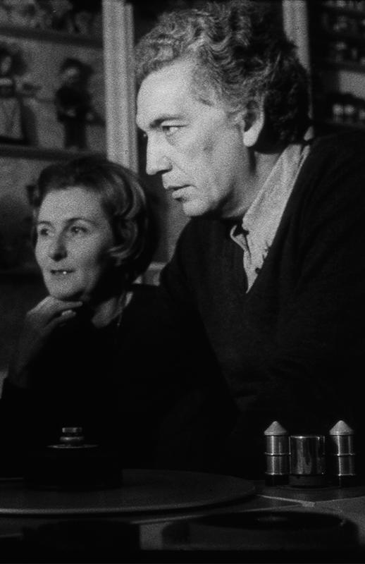 Nag et Gisèle Ansorge © Collection Cinémathèque suisse. Tous droits réservés.