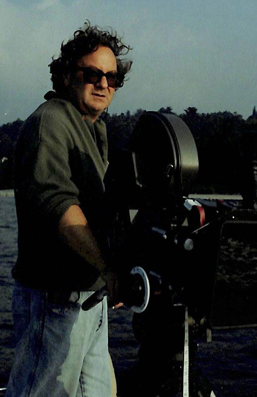  Pierre Koralnik sur le tournage du film "Les Démoniaques" (1991) © Michel Israelian. 