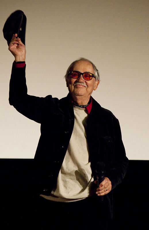 Vittorio Taviani lors de sa venue à la Cinémathèque suisse en avril 2013 © Carine Roth / Cinémathèque suisse