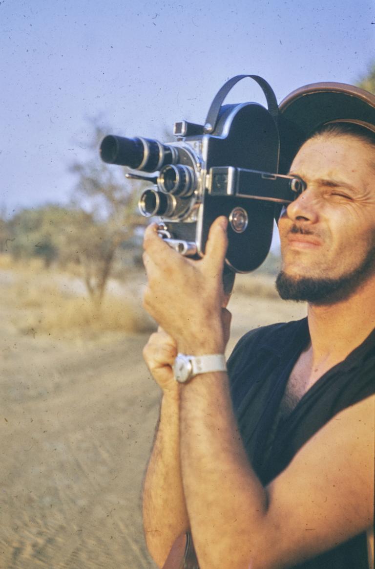 Henry Brandt et sa Bolex H16, Sahara, 1953-1954