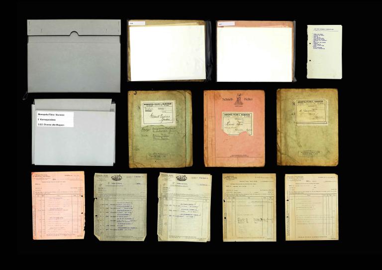Papiers Monopol-Films A.-G. in Zürich
