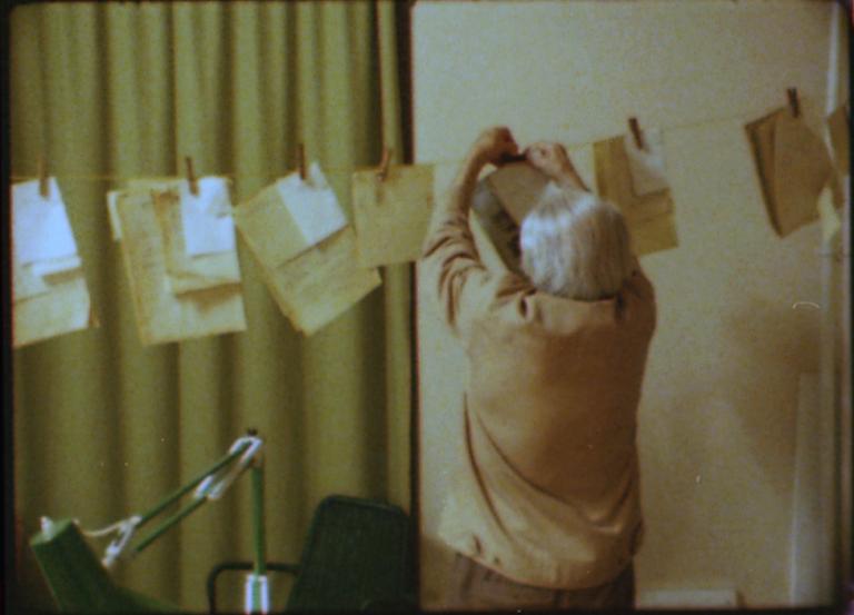 L'écrivain Ludwig Hohl dans le portrait que lui a consacré Alexander J. Seiler en 1982