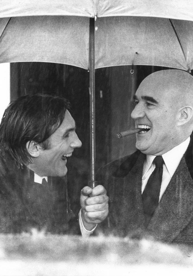 Gérard Depardieu et Michel Piccoli dans Le Sucre de Jacques Rouffio (1978)