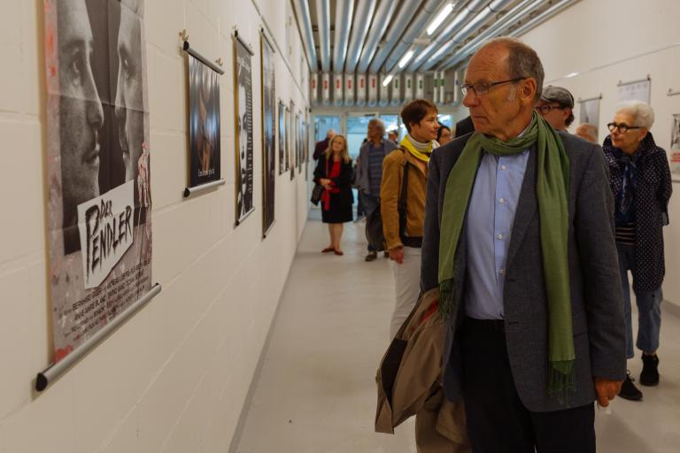 Marc Wehrlin en septembre 2019 lors des portes ouvertes de notre nouveau Centre de recherche et d'archivage à Penthaz