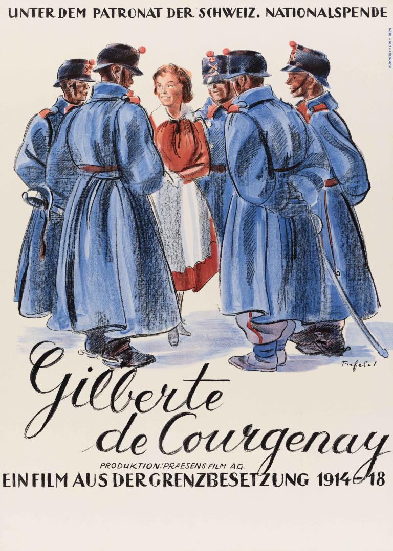 Affiche de Gilberte de Courgenay de Franz Schnyder (1941)