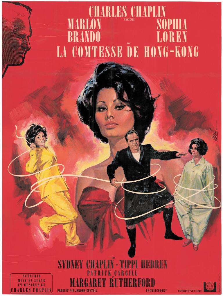 A Countess from Hong Kong, Chaplin Charles, 1966, GB, affiche française 120x160 cm