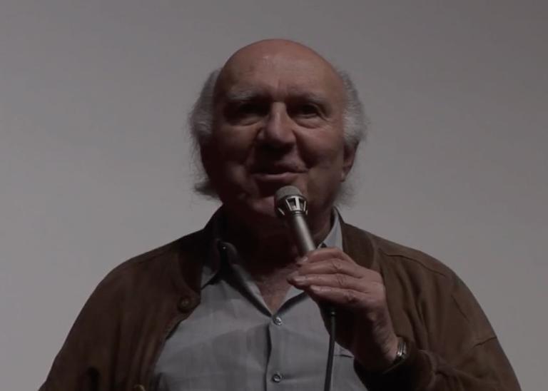 Michel Piccoli à la Cinémathèque suisse en novembre 2008
