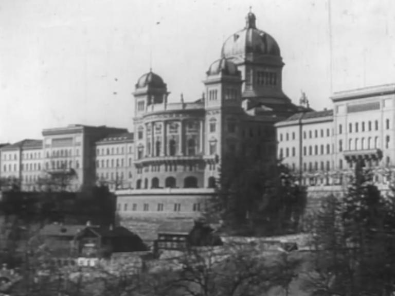 Le palais fédéral en 1943