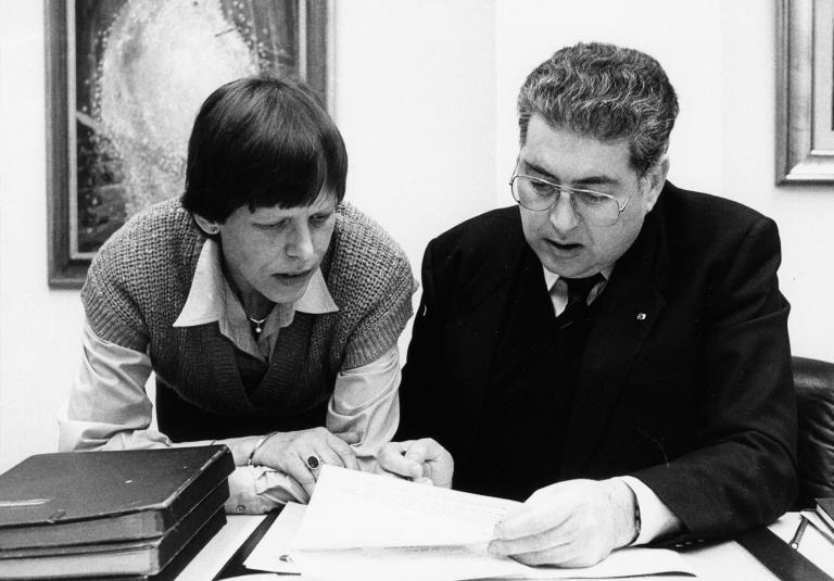 Moritz de Hadeln et Erika de Hadeln