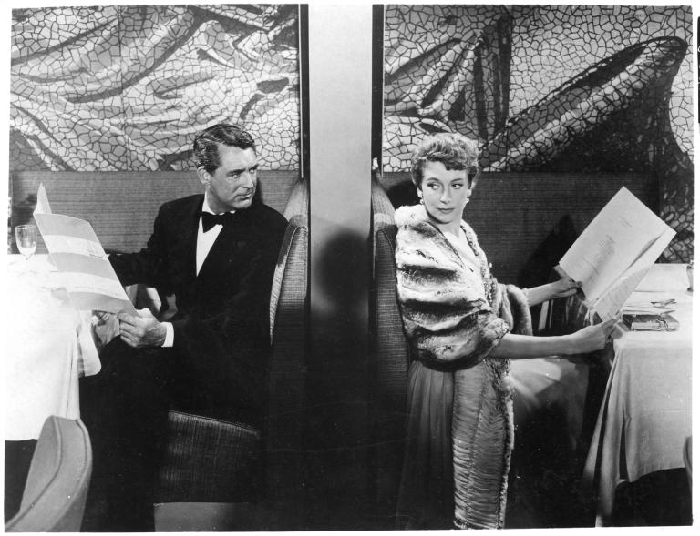 Cary Grant et Deborah Kerr dans An Affair to Remember de Leo McCarey (1957)