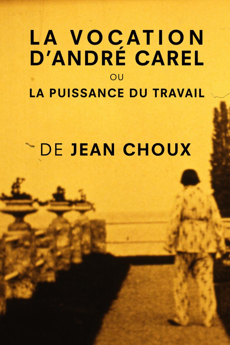 La Vocation d'André Carel de Jean Choux
