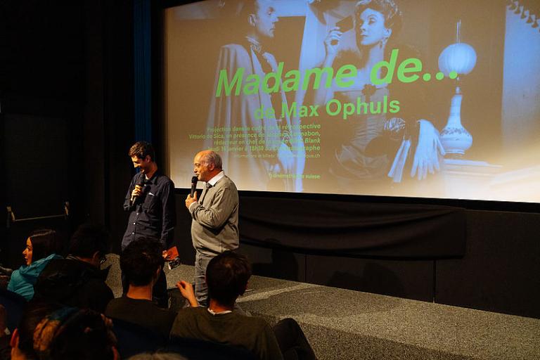 © Samuel Rubio / Cinémathèque suisse