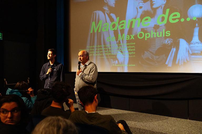 © Samuel Rubio / Cinémathèque suisse