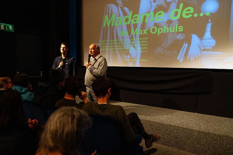 © Samuel Rubio / Cinémathèque suisse