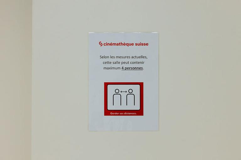 © Samuel Rubio / Cinémathèque suisse