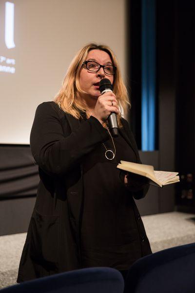 Chicca Bergonzi présente "Brodre" de Susanne Bier au Cinématographe, le 27.03.18 © Pierre-Yves Massot