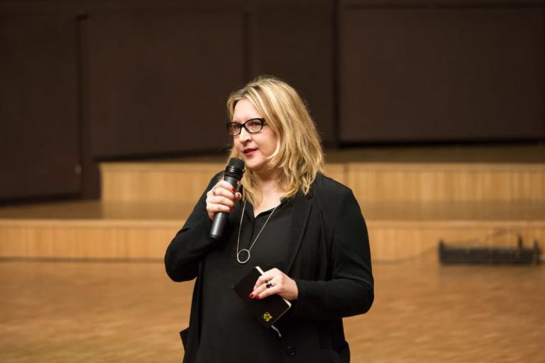 Chicca Bergonzi présente "Diner" de Barry Levinson à Paderewski, le 27.03.18 © Pierre-Yves Massot