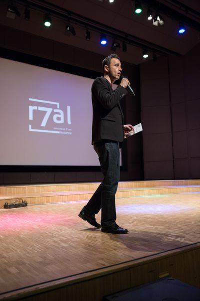 Charles-Antoine Courcoux présente "Duel" de Steven Spielberg, en projection scolaire, à Paderewski, le 28.03.18 © Pierre-Yves Massot