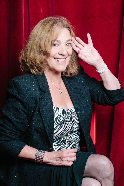 L'actrice espagnole Carmen Maura au Capitole, à l'occasion de l'avant-première de
