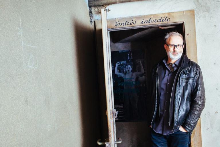 Le cinéaste québécois Denis Côté au Capitole le 11 novembre 2014 pour l'avant-première de son film