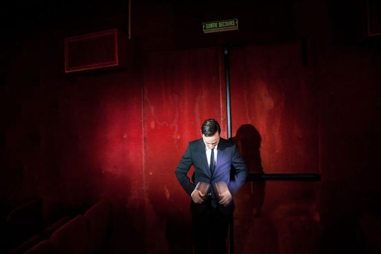 Le producteur Ivan Madeo au Capitole le 4 novembre 2014 pour l'avant-première de