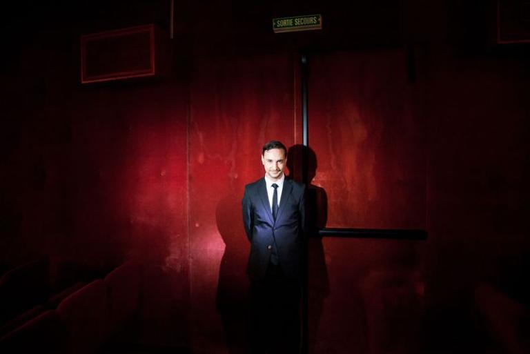 Le producteur Ivan Madeo au Capitole le 4 novembre 2014 pour l'avant-première de