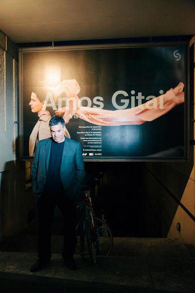 Le cinéaste Amos Gitai le 15 septembre 2014 au Capitole pour l'avant-première de son film