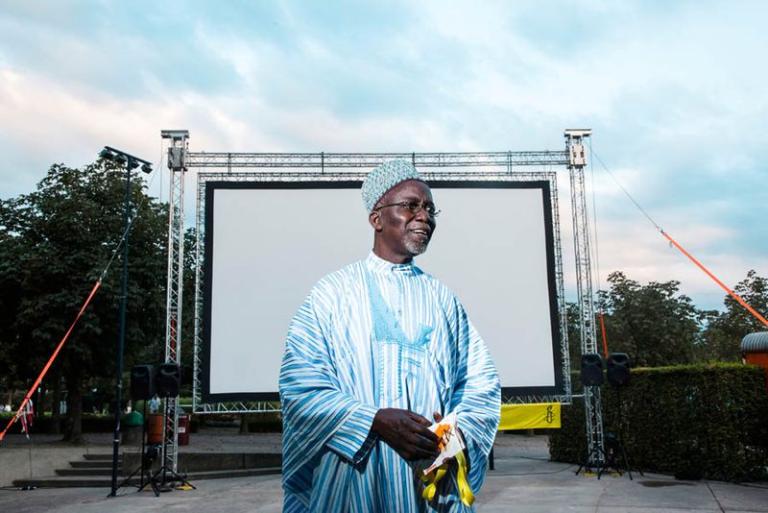 Le cinéaste malien Souleymane Cissé venu le 22 août à Montbenon présenter