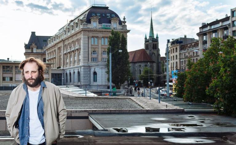 Le comédien et réalisateur français Vincent Macaigne était au Capitole le 26 mai 2014 pour présenter son moyen-métrage,