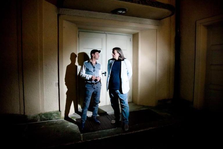 L'acteur Konstantin Khabensky et le cinéaste Alexander Veledinsky venus présenter leur film