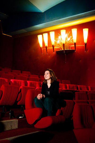 L'actrice Nina Meurisse était à la Cinémathèque suisse pour l'avant-première au Capitole du film
