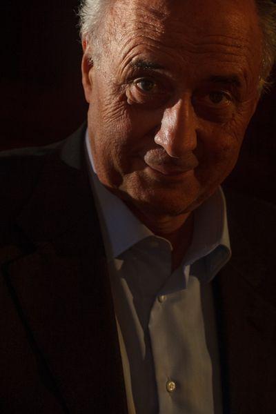 Gerald Morin à la Cinémathèque suisse le mardi 18 septembre 2012 à l'occasion de l'avant-première de son documentaire "Sur les traces de Fellini"