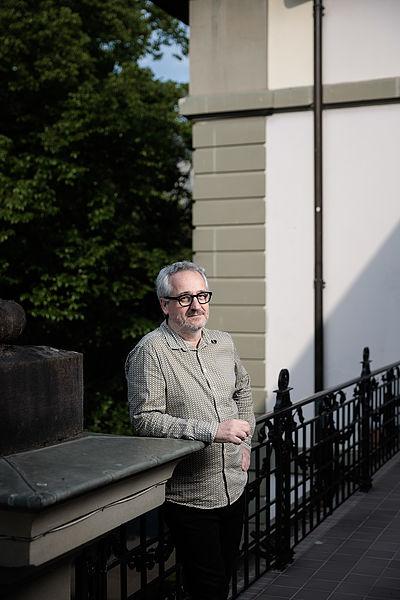 Paul Lacoste au Casino de Montbenon pour l'avant-première de son film "Renato Berta, face caméra" © Pierre-Yves Massot / Cinémathèque suisse