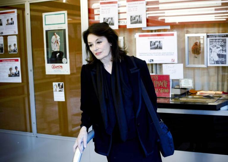 Anouk Aimée à la Cinémathèque suisse le 6 juin 2011