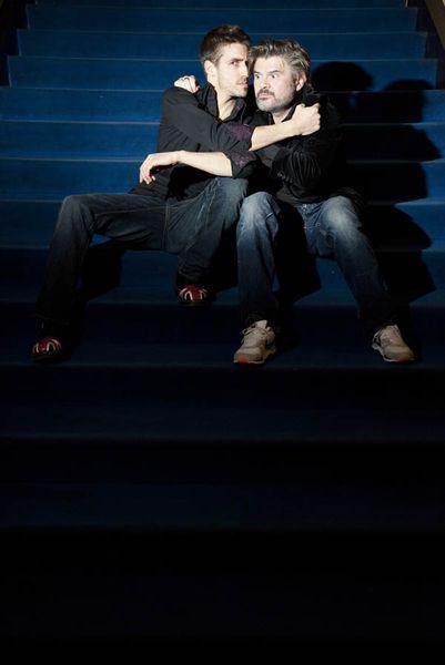Jérôme Piguet et Rinaldo Marasco à la Cinémathèque suisse le 14 février 2011