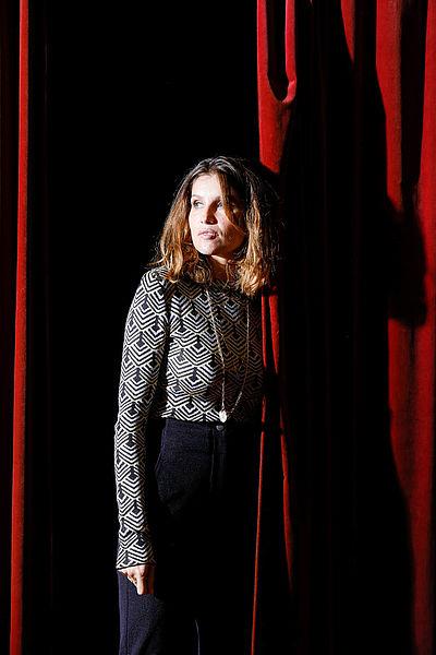 Laetitia Casta au Capitole lors de l'avant-première du film "Le Milieu de l'horizon" le 30 septembre © Carine Roth / Cinémathèque suisse